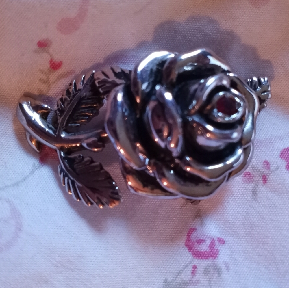 Ed Hardy Rose Pendant